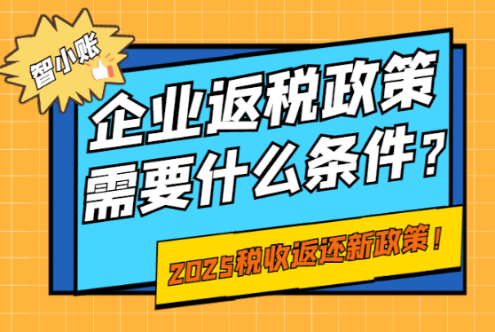企业返税政策需要什么条件？
