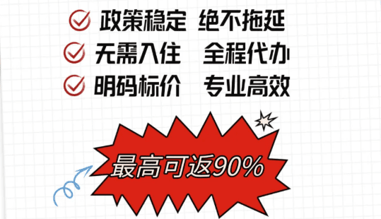 2025年税收优惠园区返税政策！