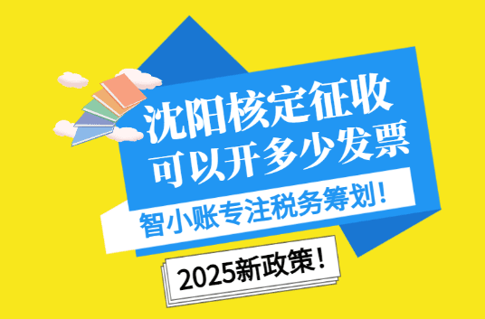 沈阳核定征收可以开多少发票？