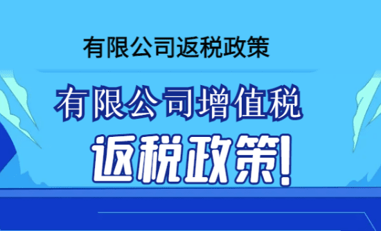 有限公司增值税返税政策！