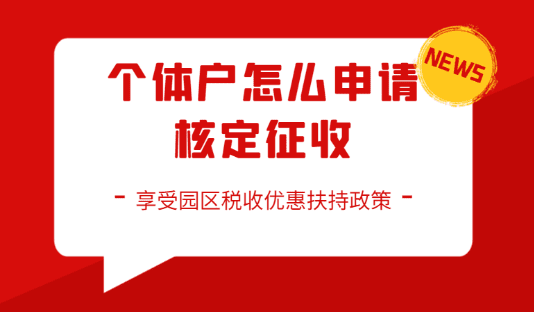 成都核定征收的个体工商户税负有哪些？