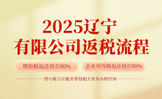 辽宁有限公司返税流程！2025新政策！
