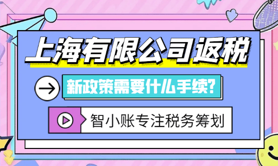 上海有限公司返税政策需要什么手续？