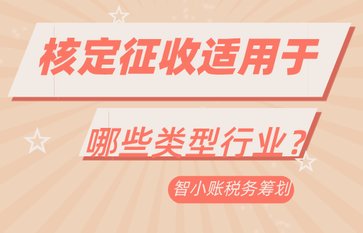 核定征收适用于哪些类型行业？