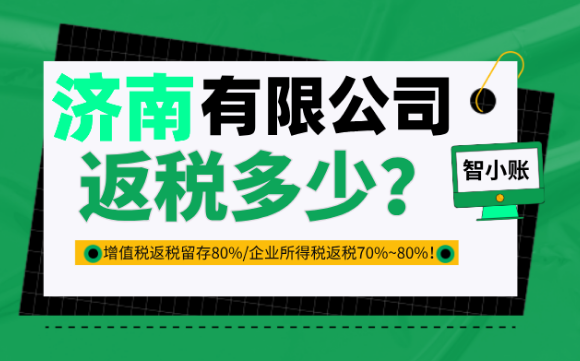 济南有限公司返税多少？