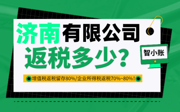 济南有限公司返税多少？