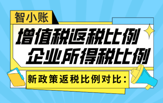 增值税和企业所得税返税比例对比！