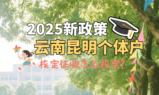 云南昆明个体户核定征收怎么核定？