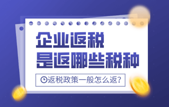 企业返税是返哪些税种？企业返税政策一般怎么返？