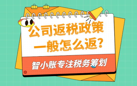 公司返税政策一般怎么返？
