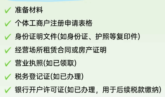 浙江温岭核定征收个体户申请资料有哪些？