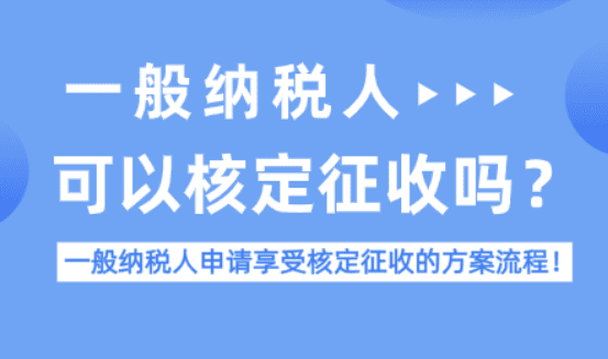 一般纳税人可以享受核定征收吗？