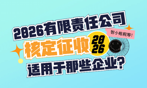 2026有限责任公司核定征收适用于哪些企业？