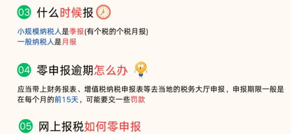 2026小规模零申报流程步骤!