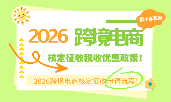 2026跨境电商核定征收政策！