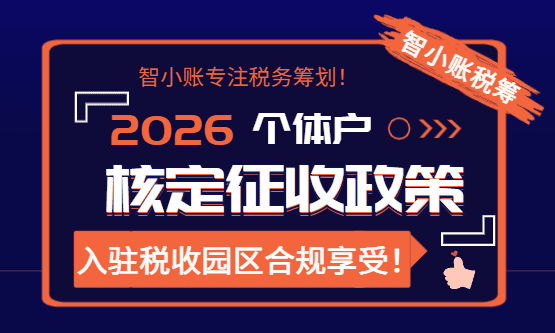 2026什么类型的企业可以适合做核定征收？