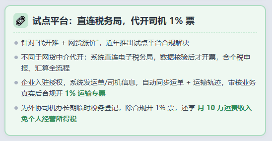 网络货运平台限票又涨价,外协司机运费发票到底怎么开?(2026外协司机运费发票获取方式!)