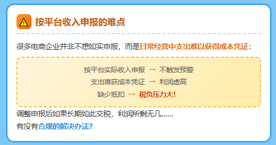 电商申报收入少于互联网平台报送收入怎么调整申报，怎么实现合规申报享受税收优惠！