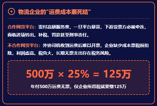 “运是滴”网货平台虚开18.5亿，379家下游物流企业被牵连！物流企业的“运费成本票死结”怎么解？