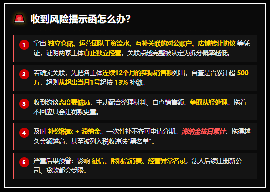 8月开始电商店铺更换主体被认定为拆分，要求按照13%缴纳增值税该怎么办？