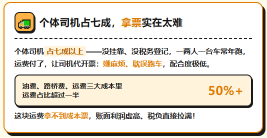 付了运费却拿不到票？ 物流公司如何解决进项难问题！