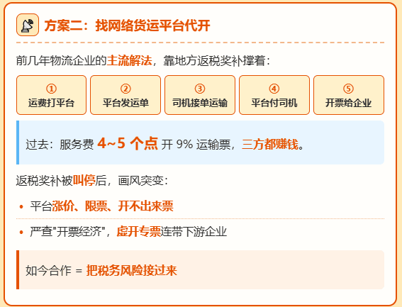 支付运费给司机没发票怎么办？三种合规解决方式哪种更适合物流企业？