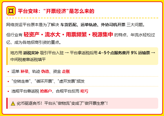 网络货运平台"淘汰赛"开打，网络货运正在回归它该有的样子！