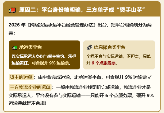 网络货运平台开始挑客户！物流企业服务费没少交，开票申请却被拒该怎么办？