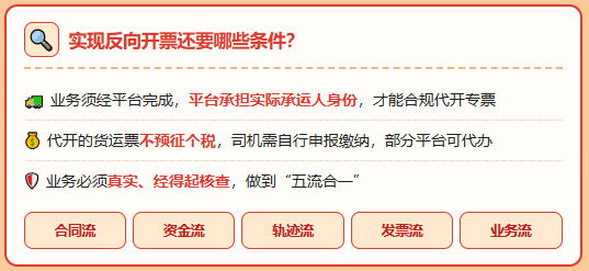 物流行业反向开票政策要来了！需要哪些资质，有哪些门槛、合规申请流程！