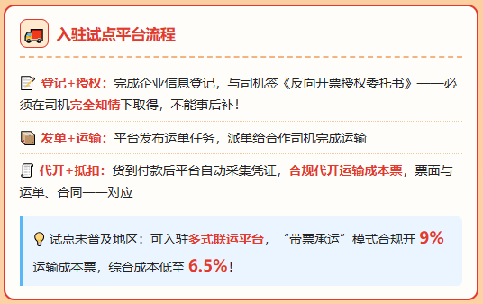 物流行业反向开票政策要来了！需要哪些资质，有哪些门槛、合规申请流程！