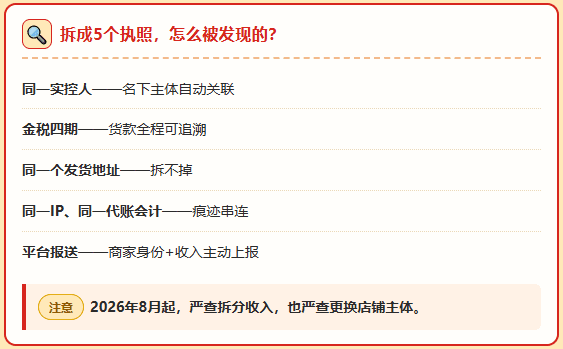 电商2000万收入拆成5个执照被补罚400万！电商企业拿不到进项成本票该怎么合规解决？